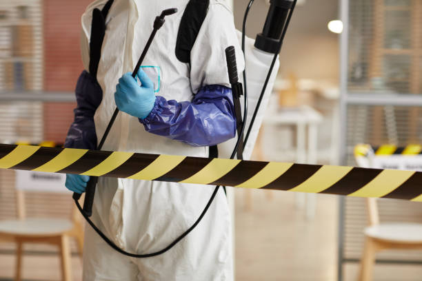 Professional Crime Scene Cleanup technician working in Aniwa, WI